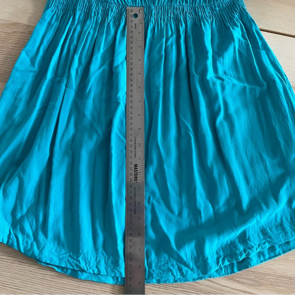 Mini Sundress Lot of 2 Mossimo & Xhilaration XL Aqua Blue Black White - Picture 5 of 16